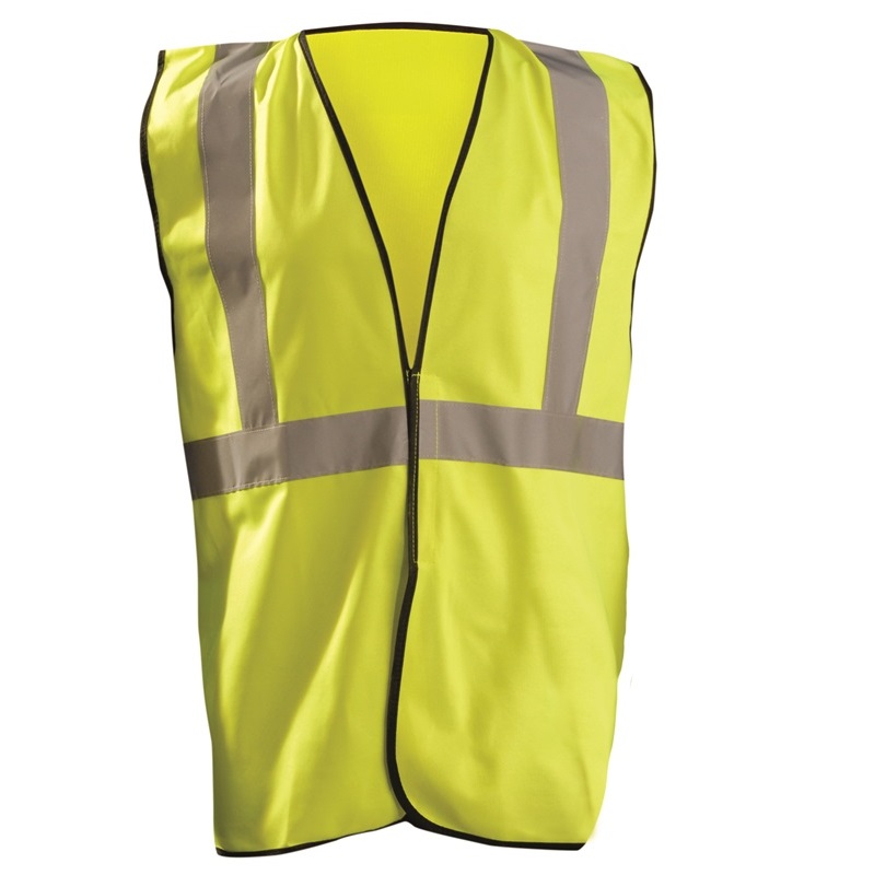 High Visibility Value Solid Standard Vest Yellow